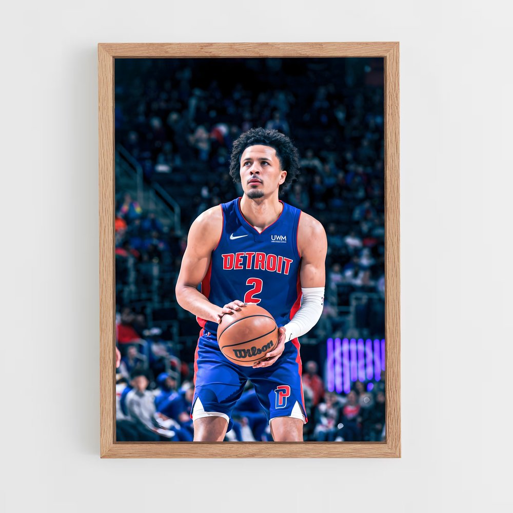 Poster Cade cunningham – affiche Basketball (vue 4)